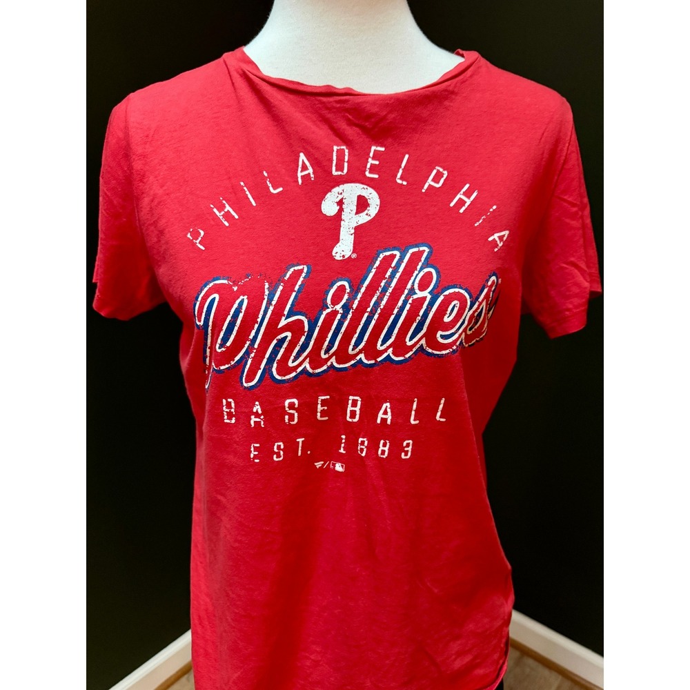 Fanatics Philadelphia Phillies Baseball‎ T-Shirt Women's Size M